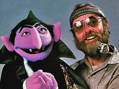 Image: Jerry Nelson with the Count