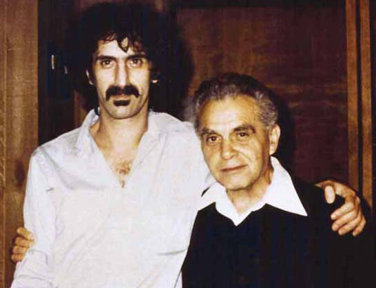 No fooling! It's a picture of Zappa and Kirby!